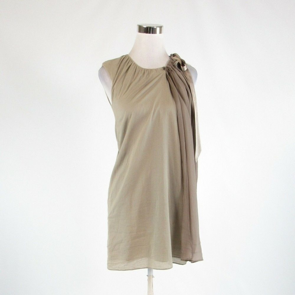 Taupe TONY COHEN 2 Love shift dress S
